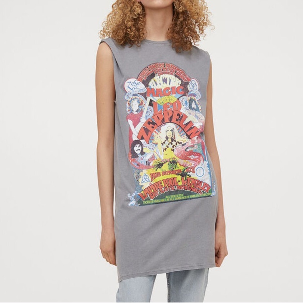 Led Zeppelin T-shirt dress